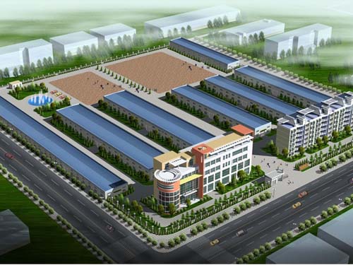 戶外健身器材廠房效果圖