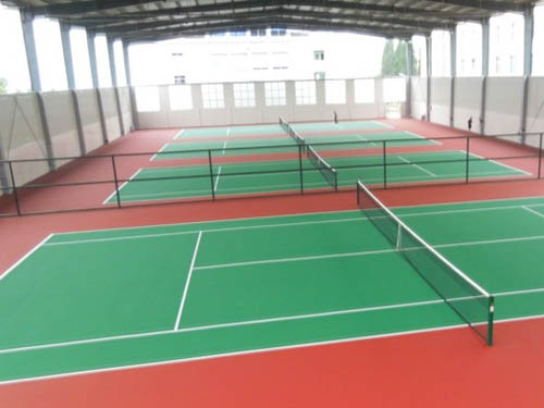 FY4001硅pu球場施工