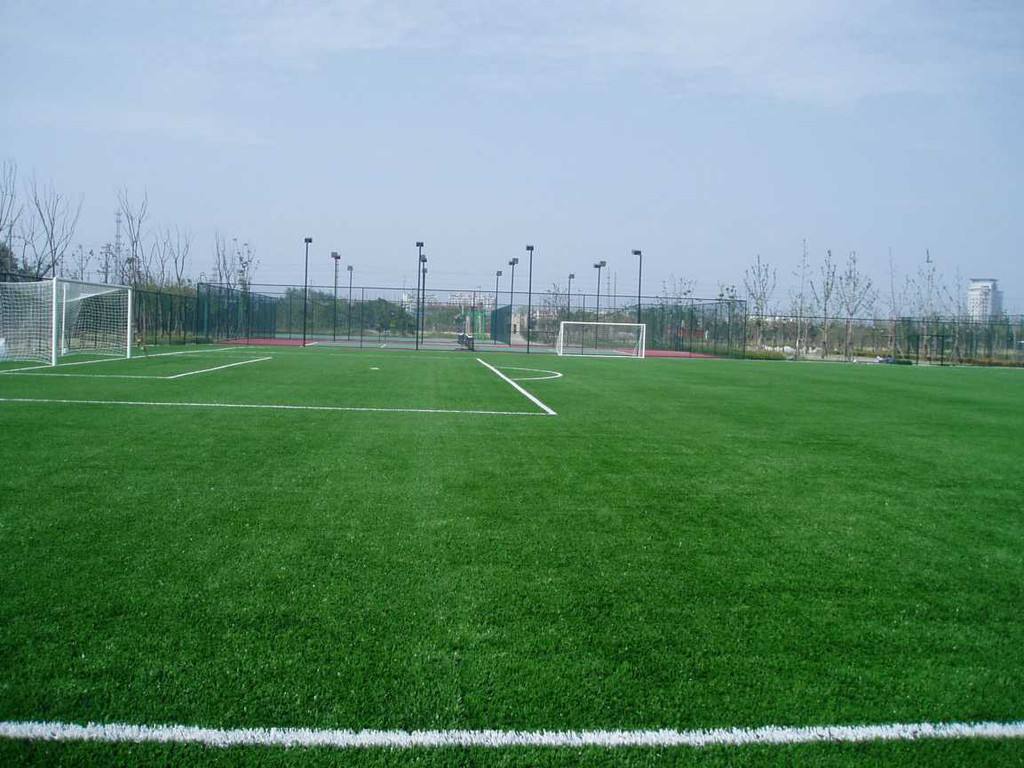 人造草球場