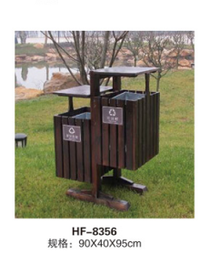 木質垃圾桶